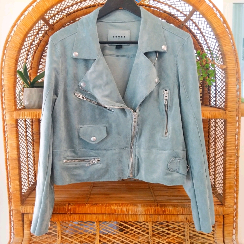 NWOT Anthropologie Sage Moto Jacket